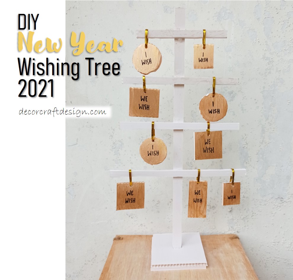 DIY New Year Wishing Tree 2021
